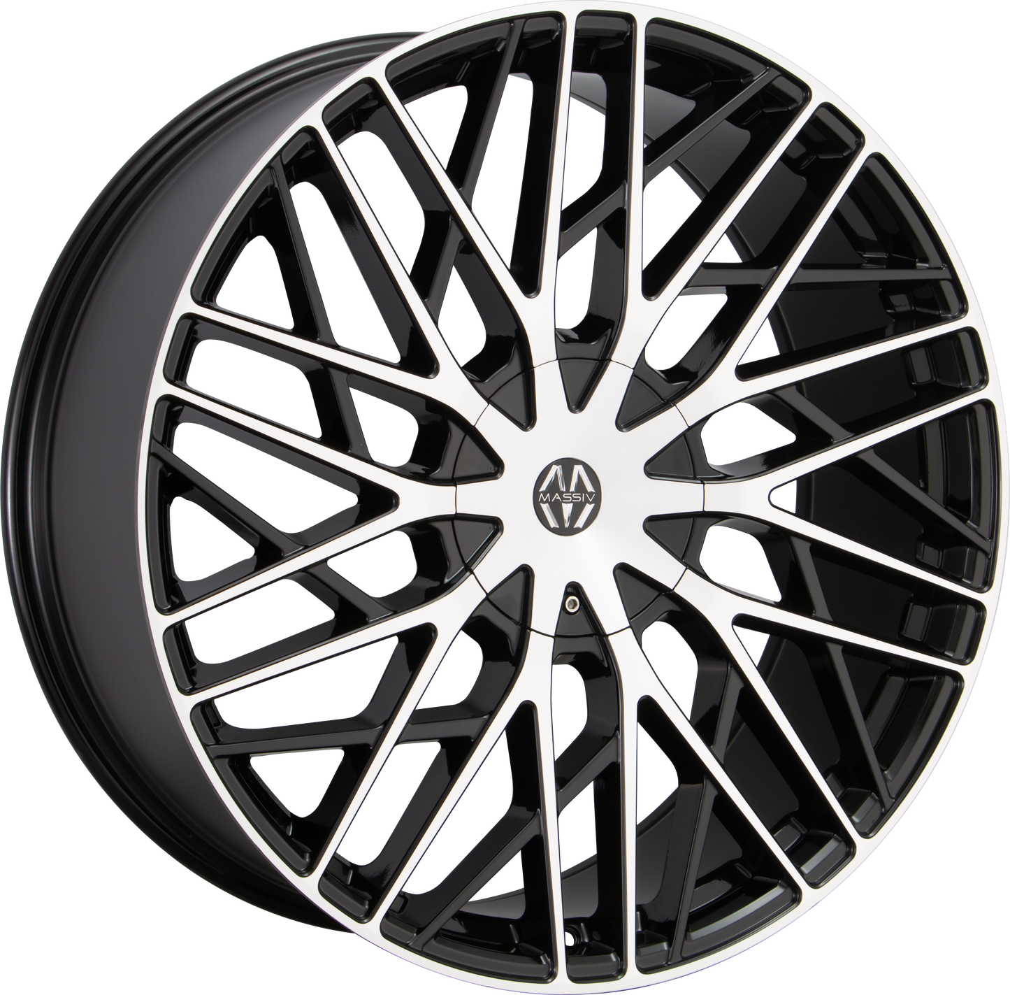 MASSIV 925 BLACK MACHINED