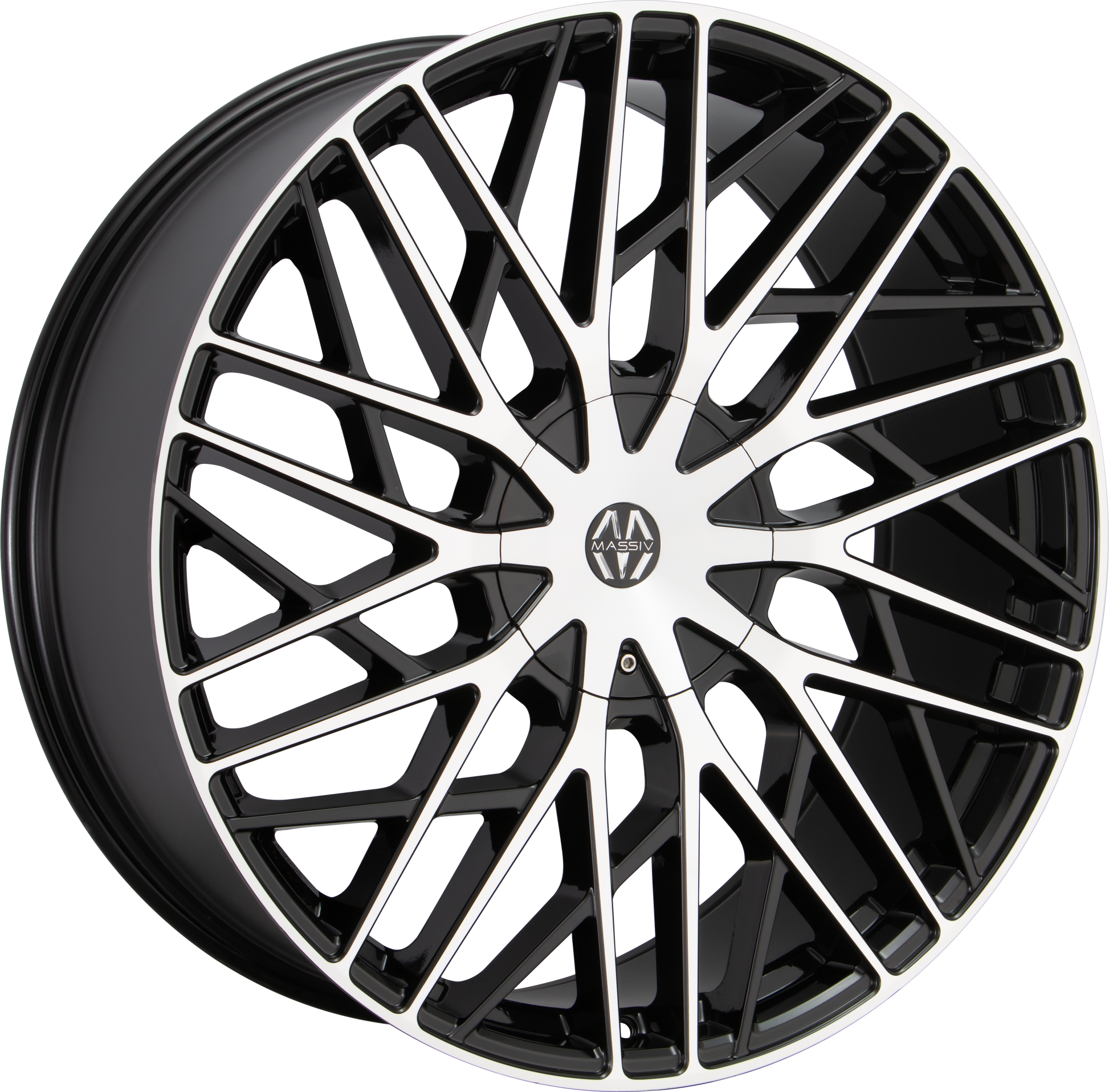 MASSIV 925 BLACK MACHINED