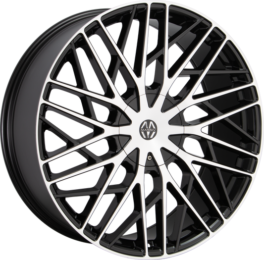 MASSIV 925 BLACK MACHINED