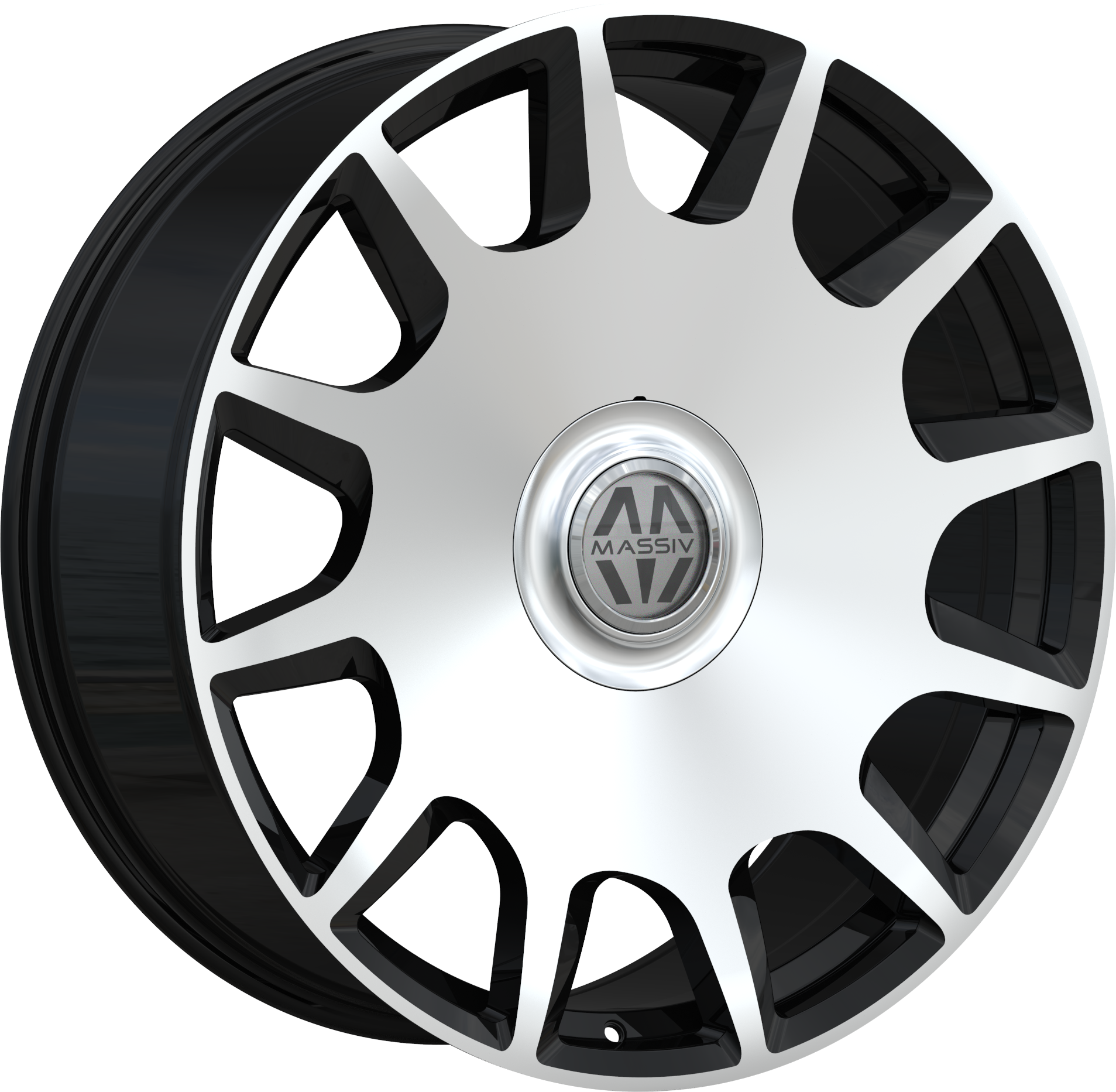 MASSIV 927 BLACK MACHINED