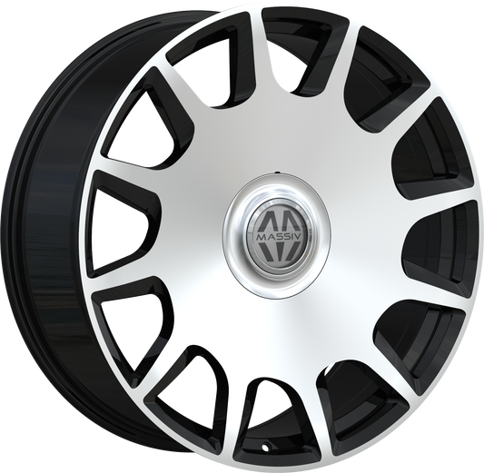 MASSIV 927 BLACK MACHINED
