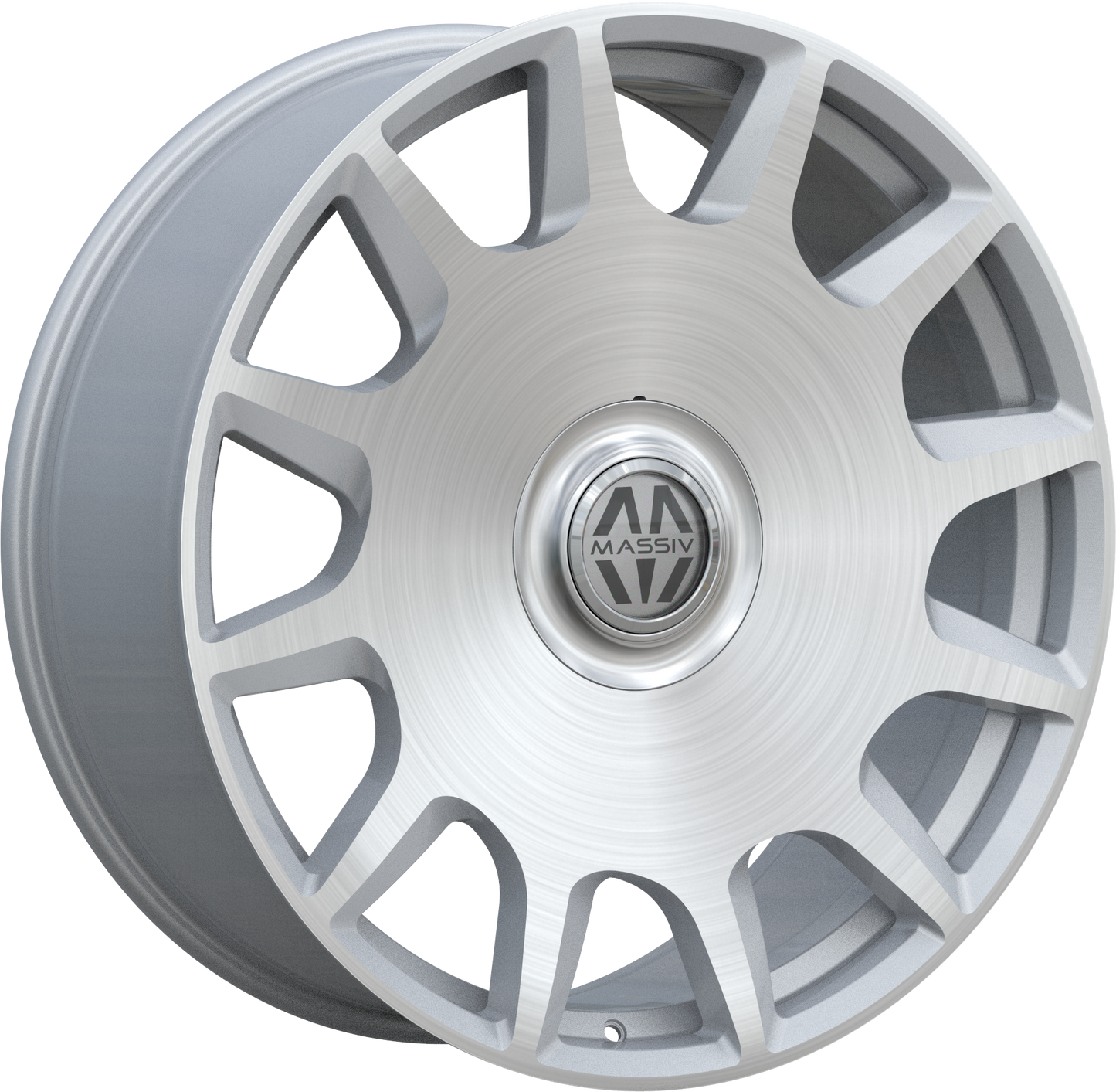 MASSIV 927 SILVER AND BRUSHED