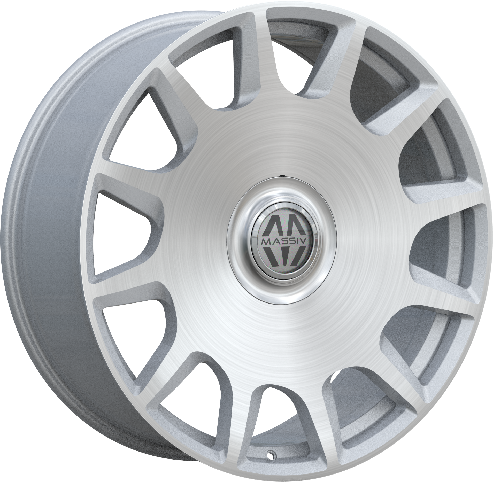 MASSIV 927 SILVER AND BRUSHED