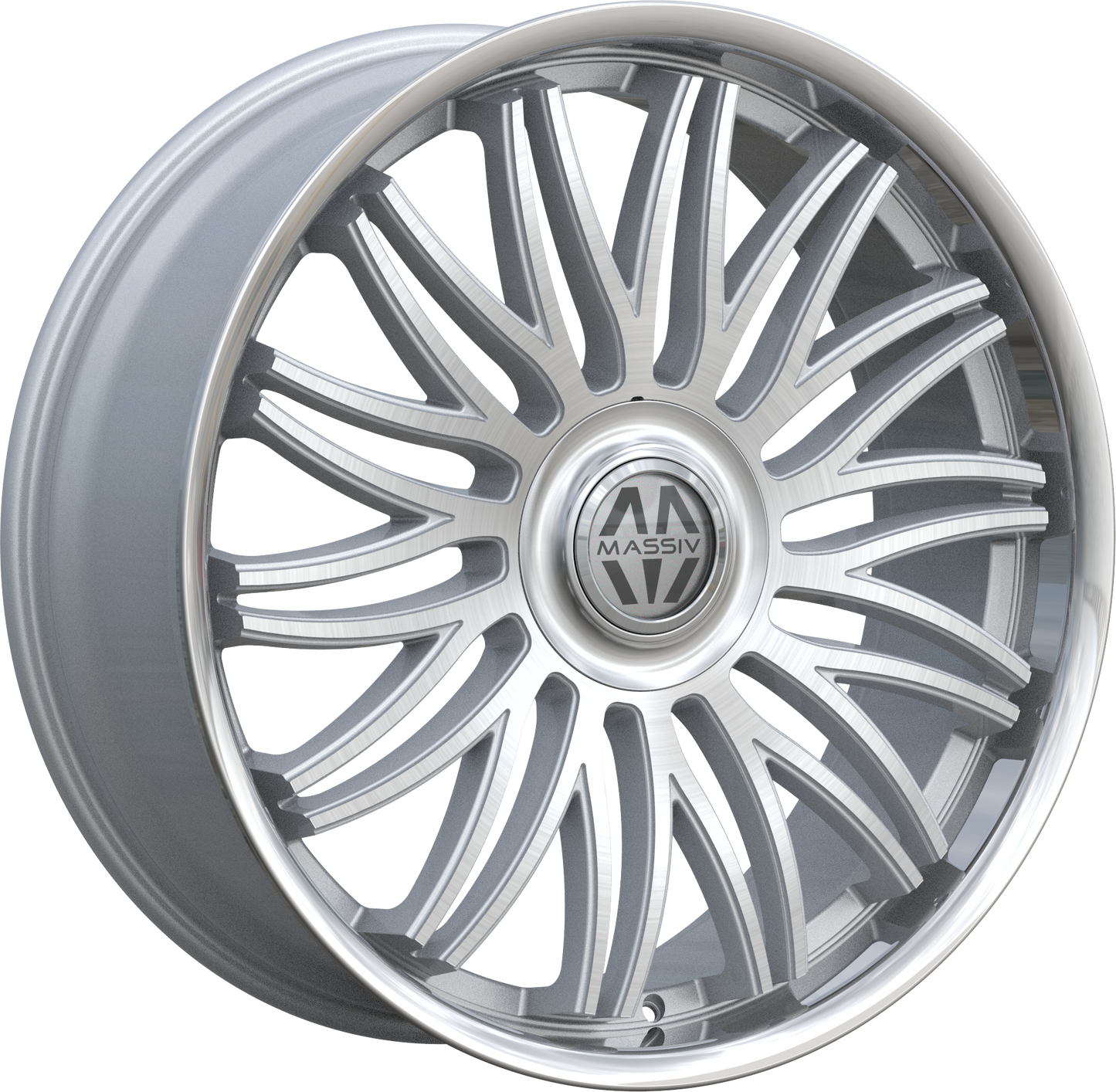 MASSIV 928 SILVER BRUSHED STAINLESS LIP