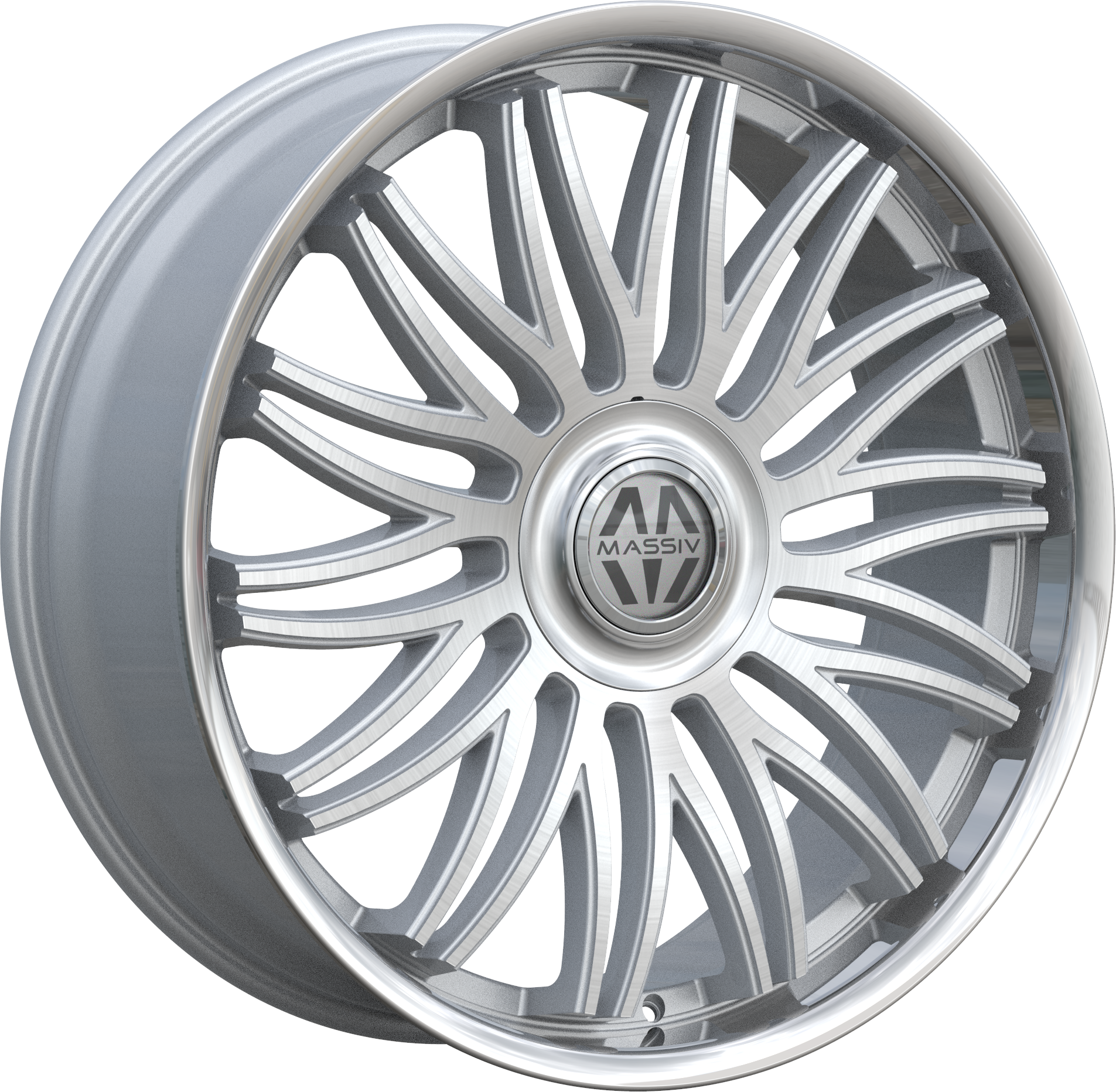 MASSIV 928 SILVER BRUSHED STAINLESS LIP