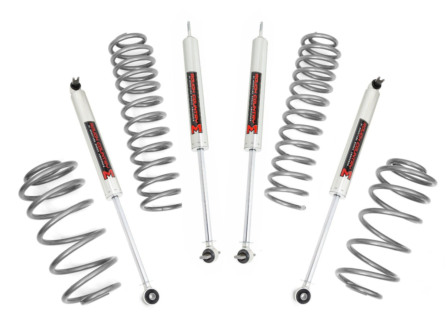 Rough Country 2.5 Inch Lift Kit | 4 Cyl | M1 | Jeep Wrangler TJ (97-06)/Wrangler Unlimited (04-06)