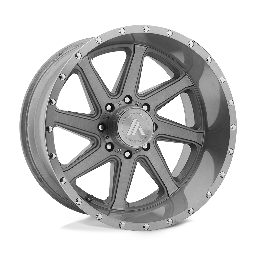 Asanti Off Road AB814 WINDMILL TITANIUM-BRUSHED