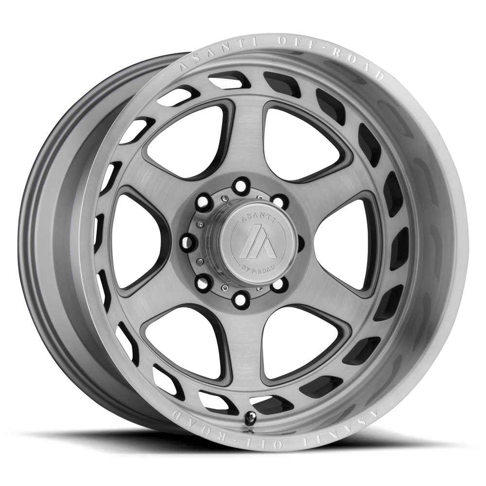 Asanti Off Road AB816 ANVIL TITANIUM-BRUSHED
