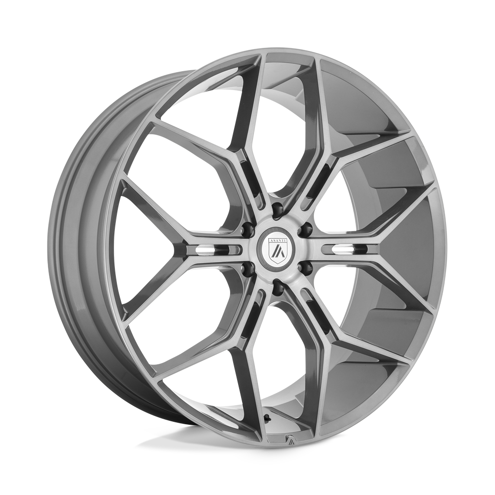 Asanti Black ABL-38 MONARCH TRUCK TITANIUM BRUSHED