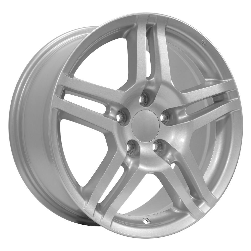 OE WHEELS AC04 17x8 5X114.3 45 SILVER