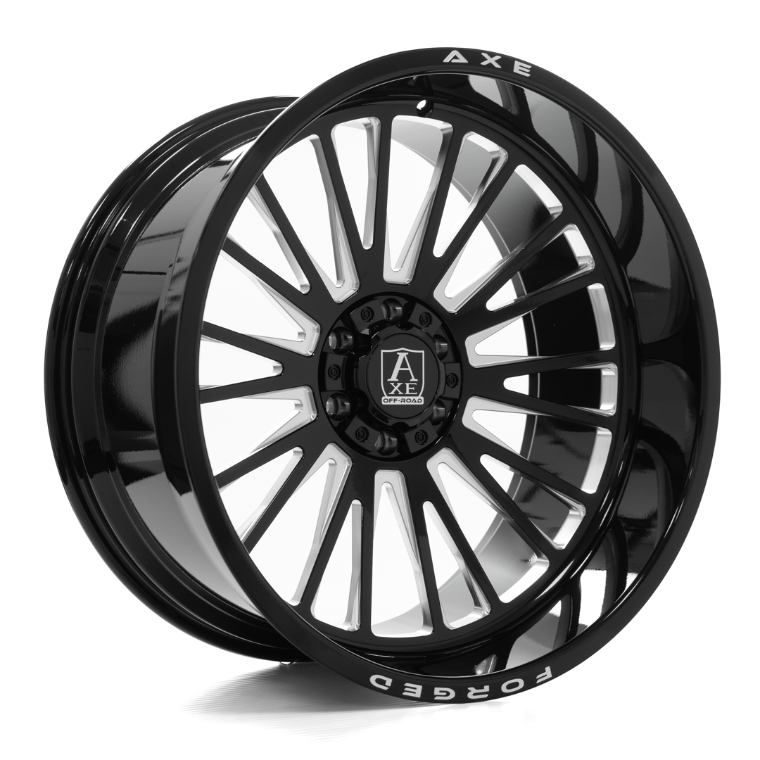 Axe AF7 Forged Custom Wheel Gloss Black Milled