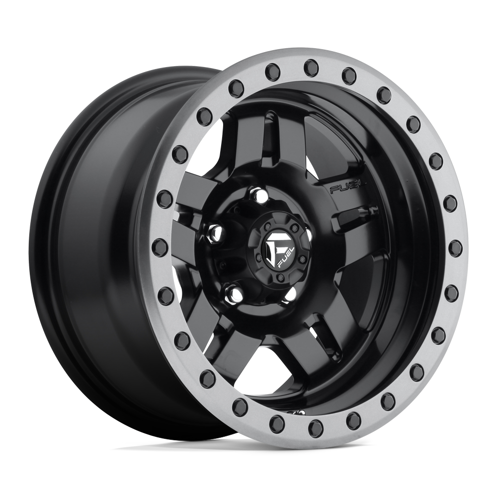 Fuel D557 ANZA MATTE BLACK GUN METAL RING