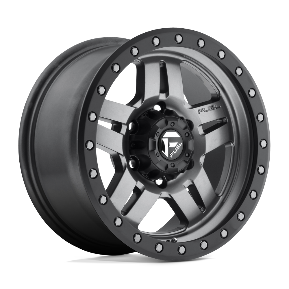 Fuel D558 ANZA MATTE GUN METAL BLACK BEAD RING