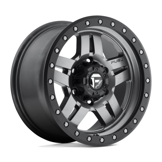 Fuel D558 ANZA MATTE GUN METAL BLACK BEAD RING