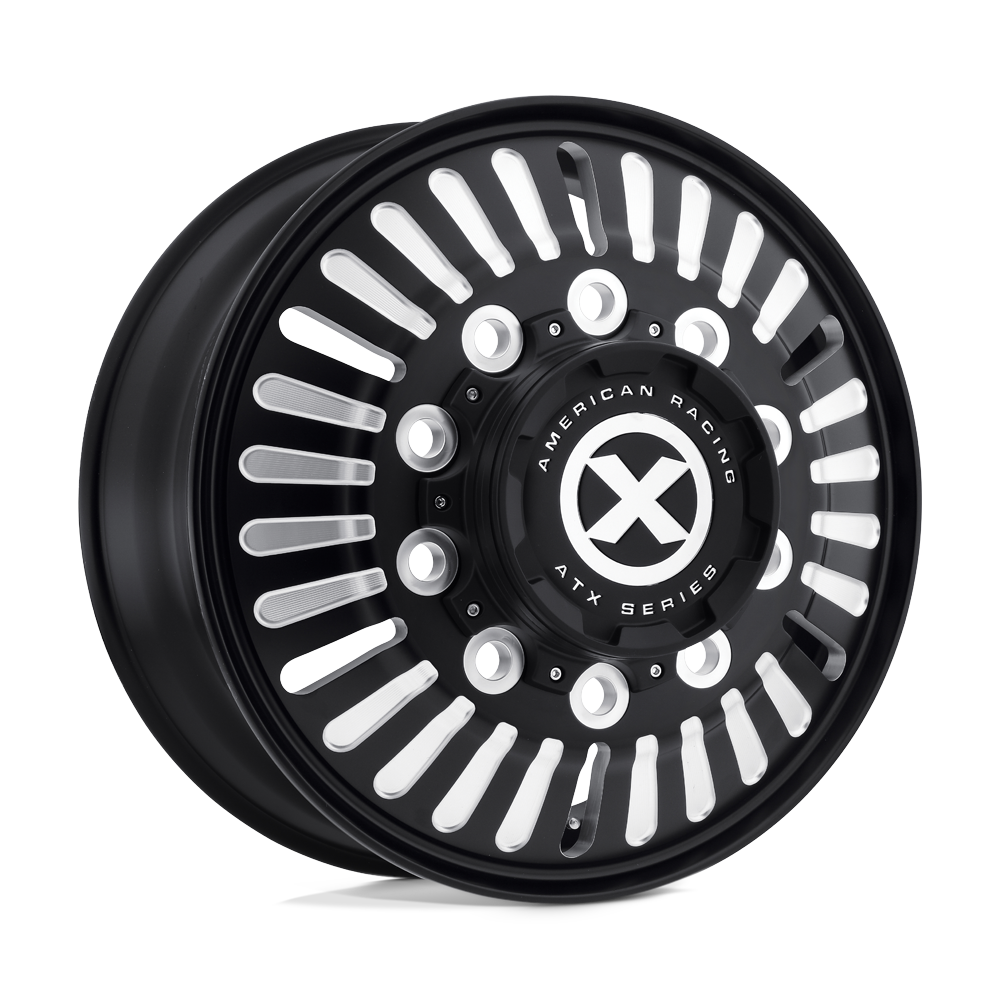 ATX AO403 ROULETTE SATIN BLACK MILLED - FRONT