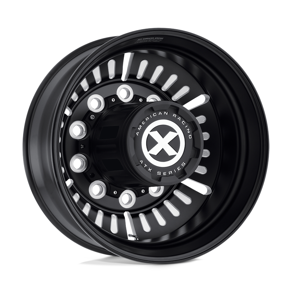 ATX AO403 ROULETTE SATIN BLACK MILLED - REAR
