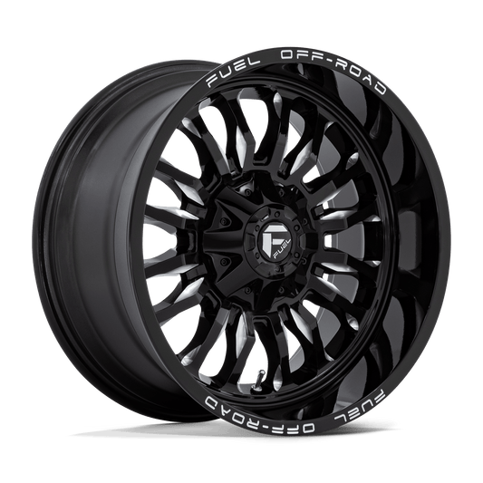 Fuel D795 ARC GLOSS BLACK MILLED
