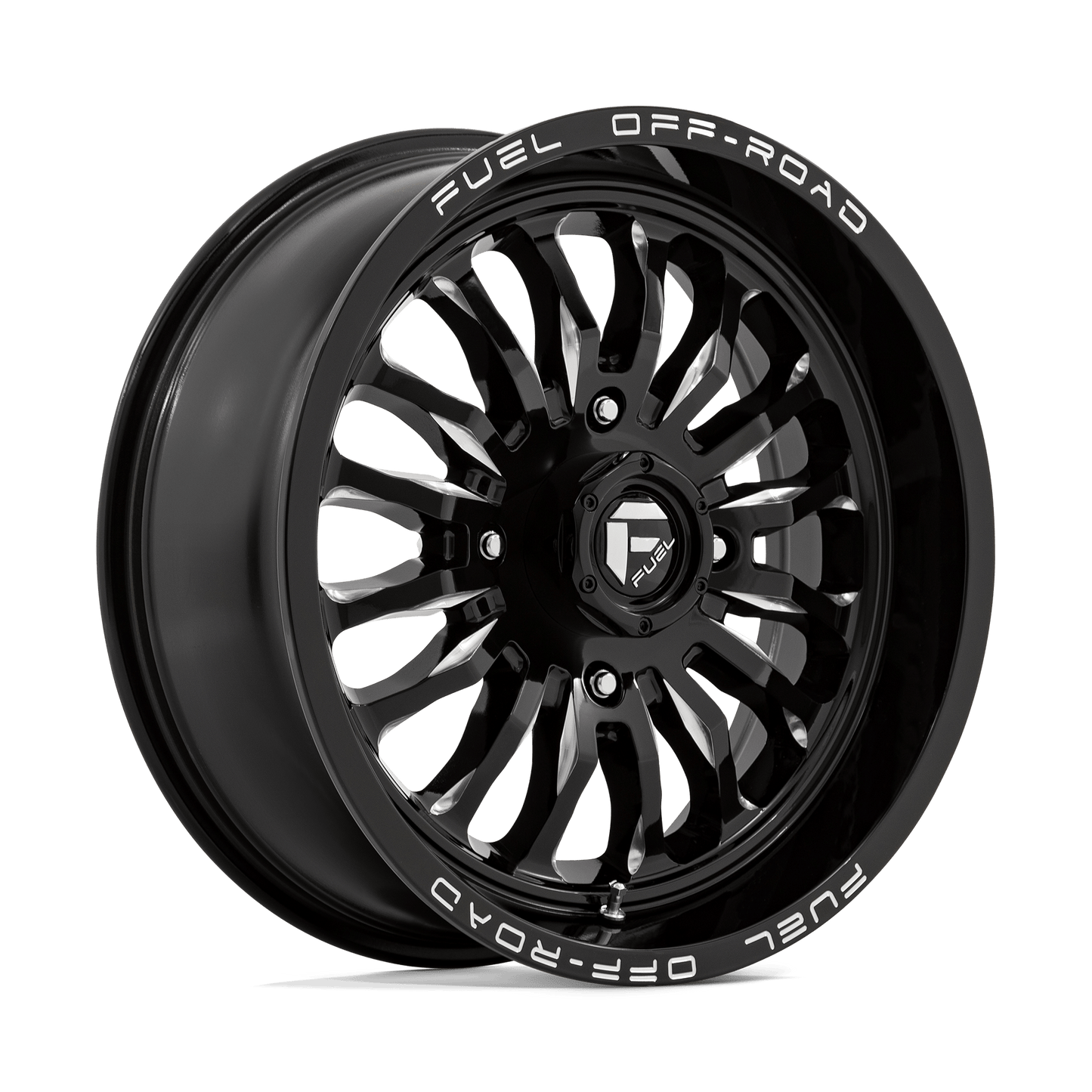 Fuel UTV D821 ARC UTV GLOSS BLACK MILLED