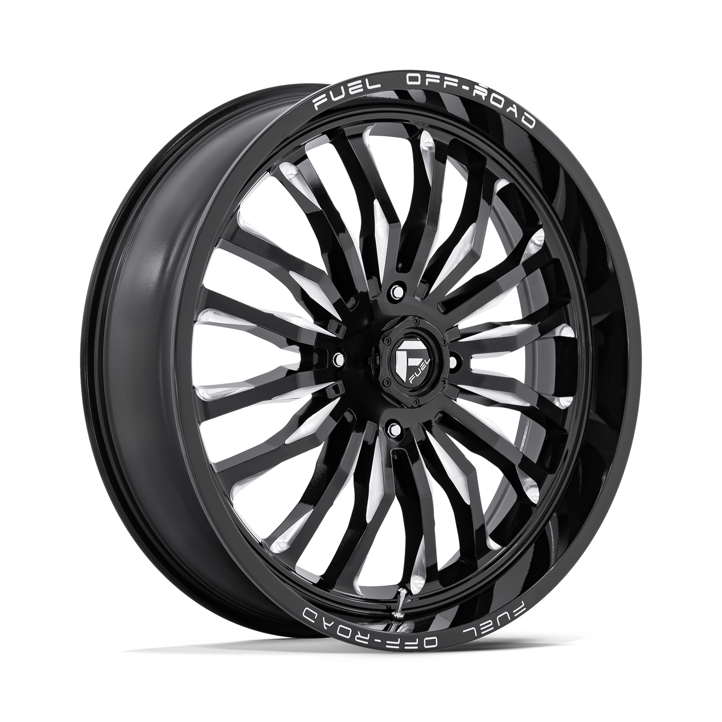 Fuel UTV D821 ARC UTV GLOSS BLACK MILLED