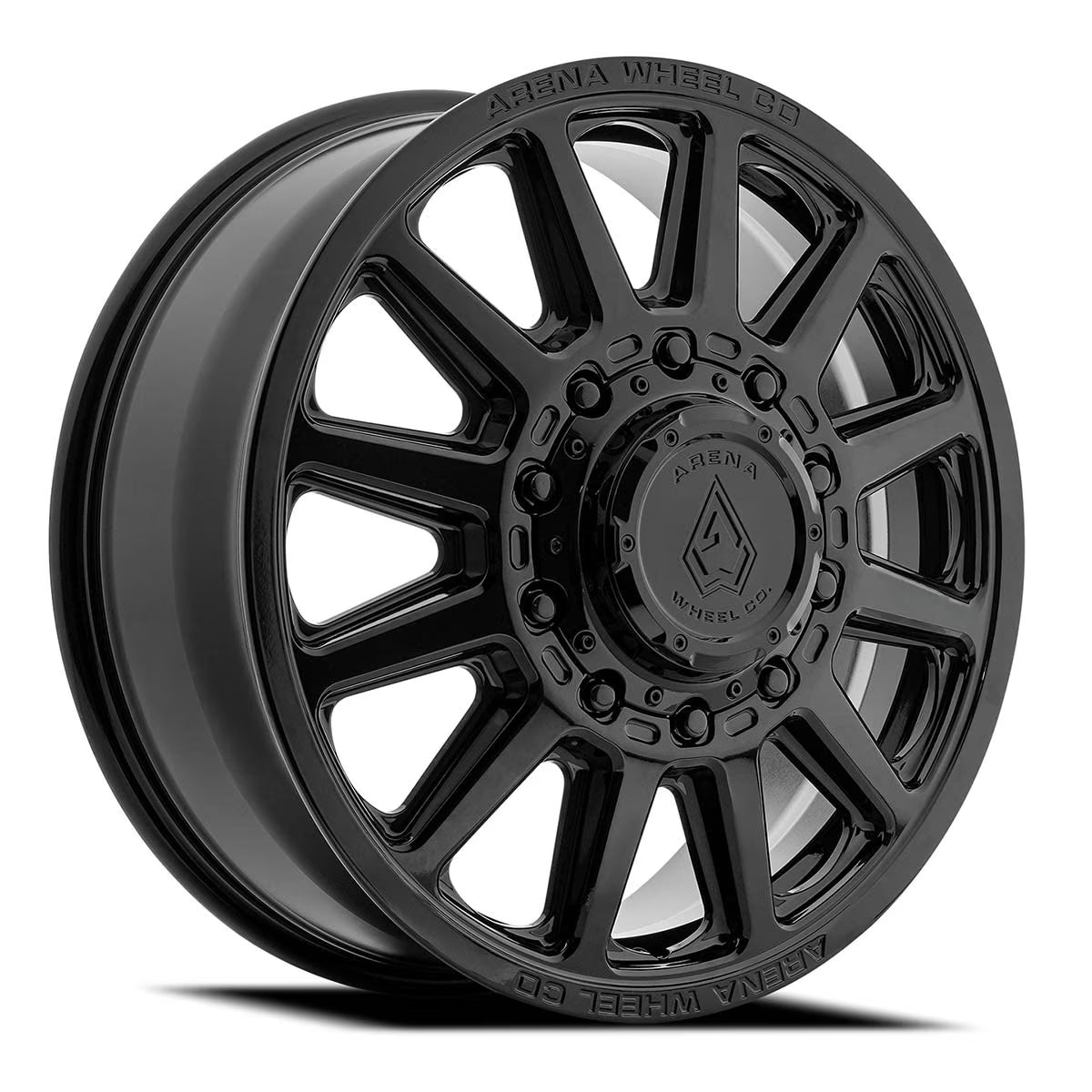 Arena Dually Enduro Wheel Glossy Black