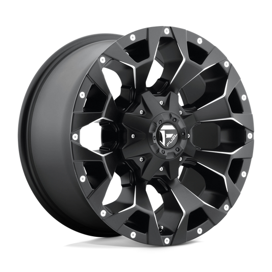 Fuel D546 ASSAULT MATTE BLACK MILLED