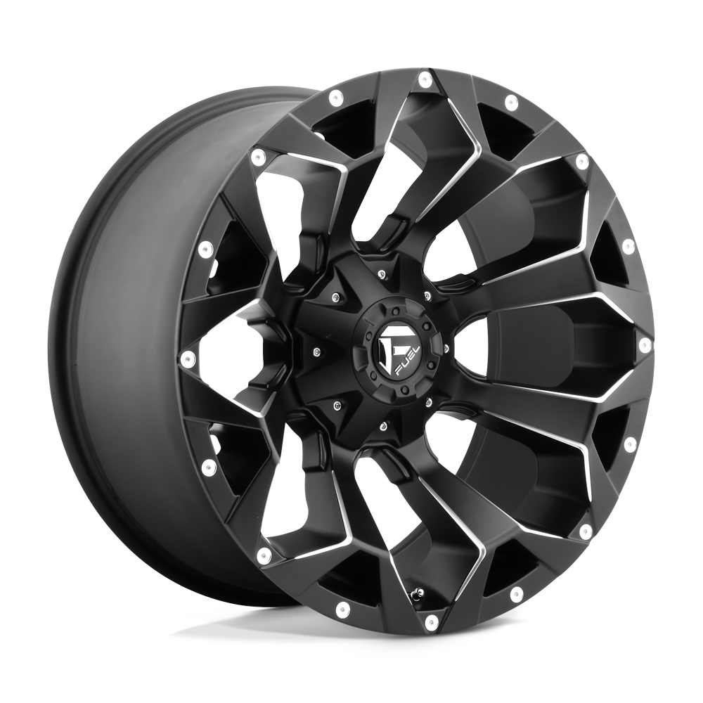 Fuel D546 ASSAULT MATTE BLACK MILLED