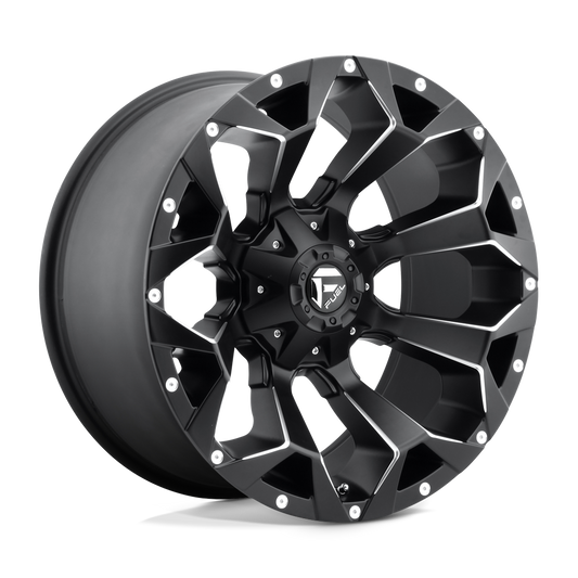 Fuel D546 ASSAULT MATTE BLACK MILLED