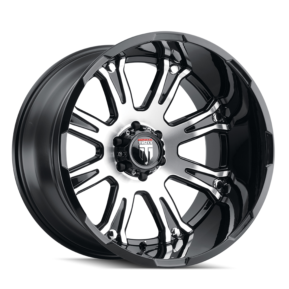AMERICAN TRUXX BOMB GLOSS BLACK MACHINED