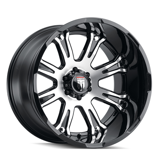 AMERICAN TRUXX BOMB GLOSS BLACK MACHINED