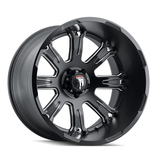 AMERICAN TRUXX BOMB SATIN BLACK MILLED