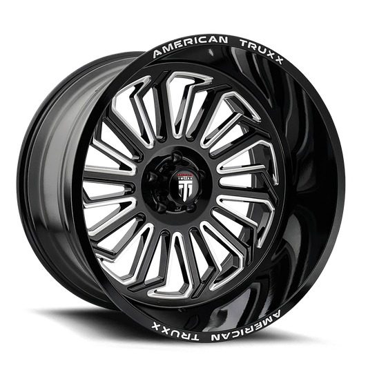AMERICAN TRUXX BUTCHER GLOSS BLACK MILLED