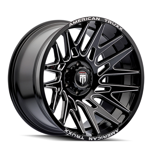 AMERICAN TRUXX EVOLUTION GLOSS BLACK MILLED
