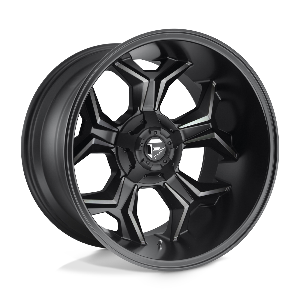 Fuel D605 AVENGER MATTE BLACK DOUBLE DARK TINT
