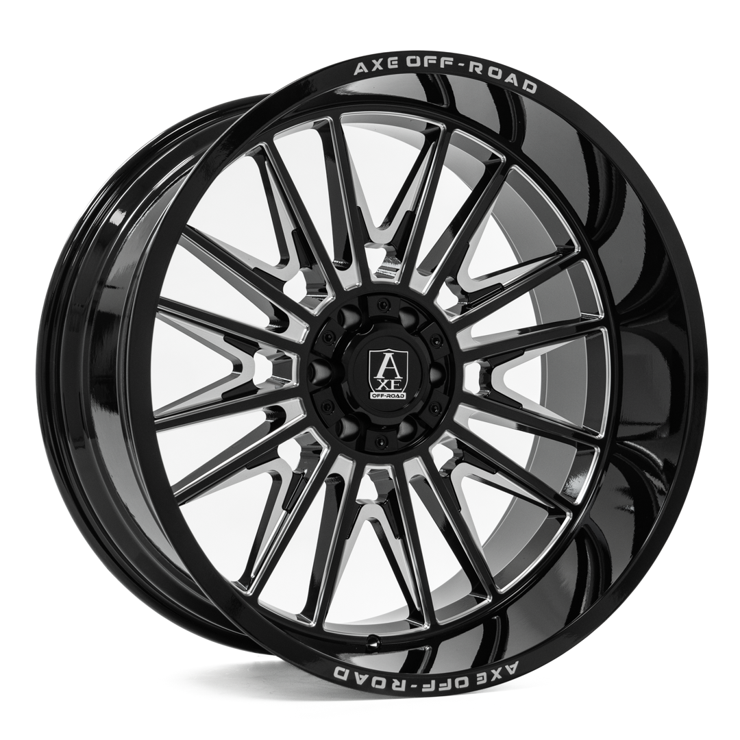 Axe ECHO Custom Wheel Gloss Black Milled