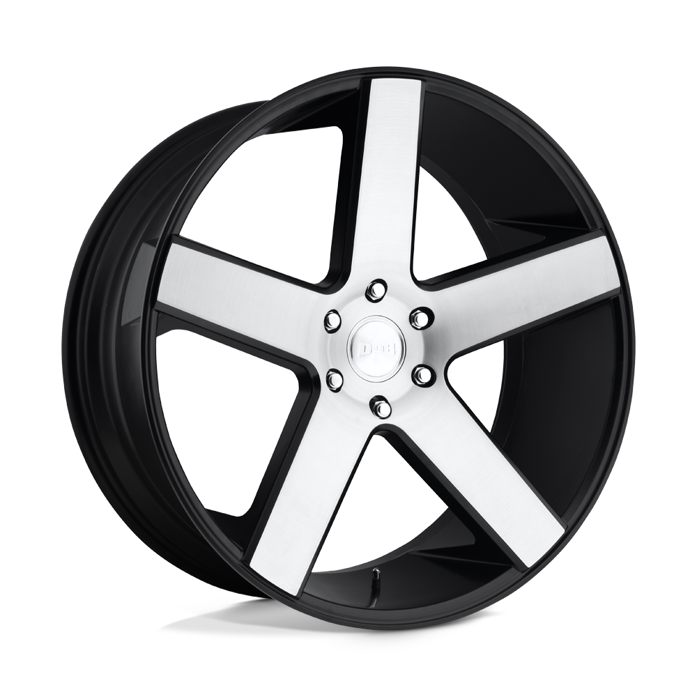 DUB 1PC S217 BALLER GLOSS BLACK BRUSHED
