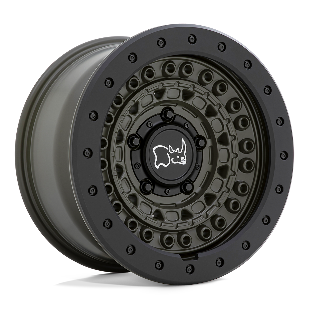 Black Rhino Hard Alloys BARRICADE OLIVE DRAB GREEN WITH BLACK ROCK GUARD