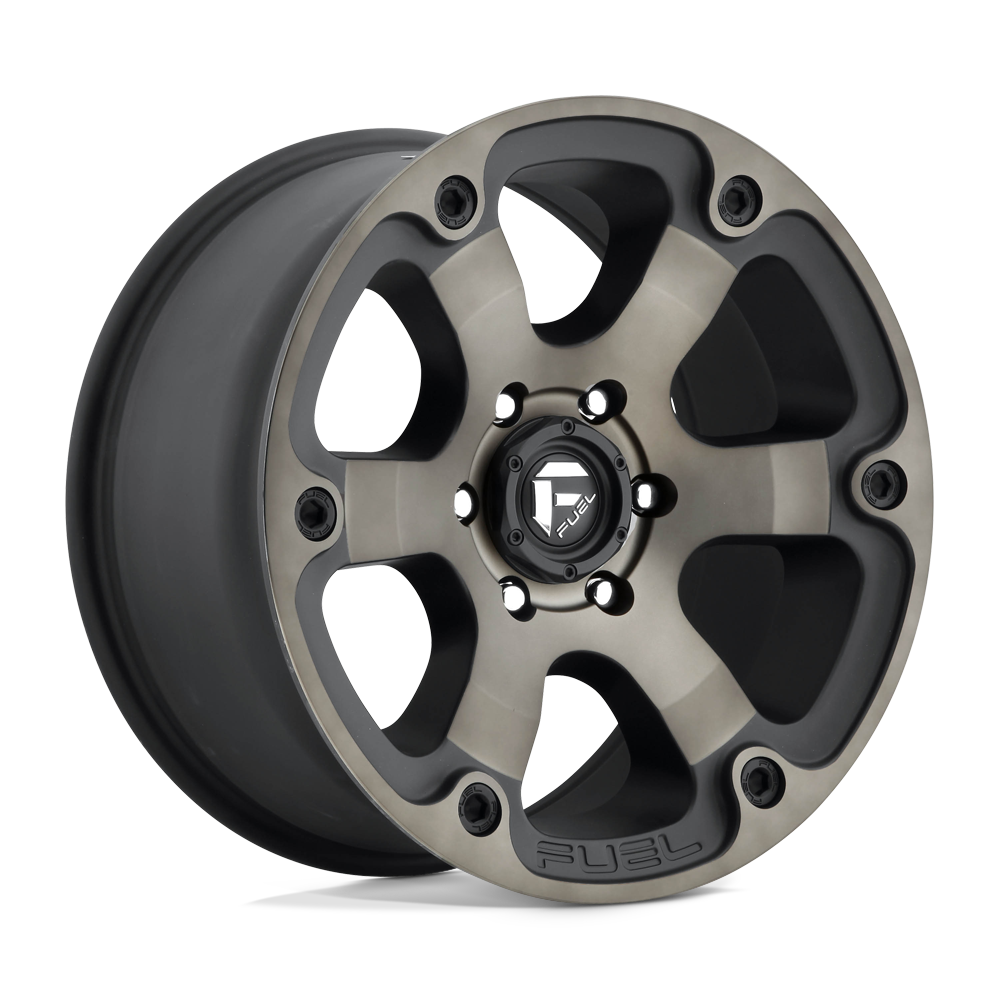 Fuel D564 BEAST MATTE BLACK DOUBLE DARK TINT