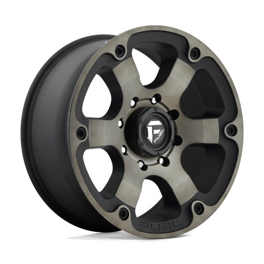 Fuel D564 BEAST MATTE BLACK DOUBLE DARK TINT