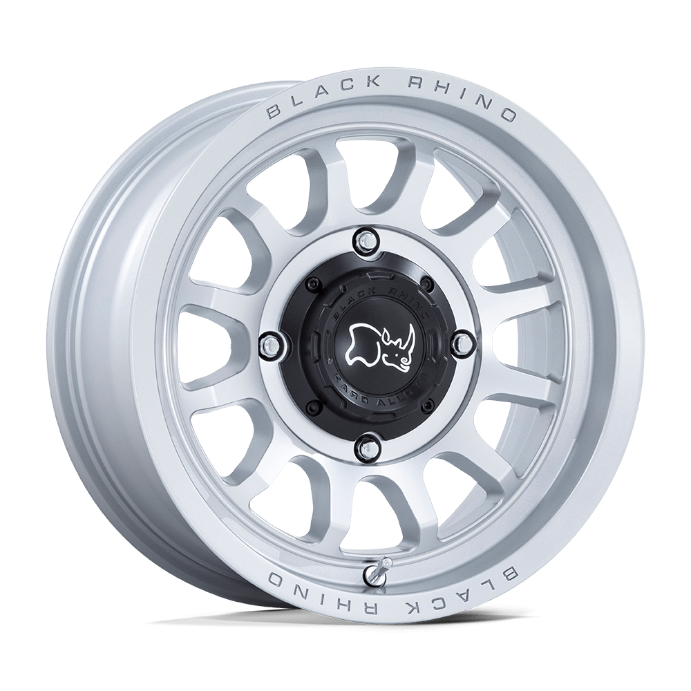 Black Rhino Hard Alloys - UTV RAPID UTV HYPER SILVER WITH MACHINED FACE