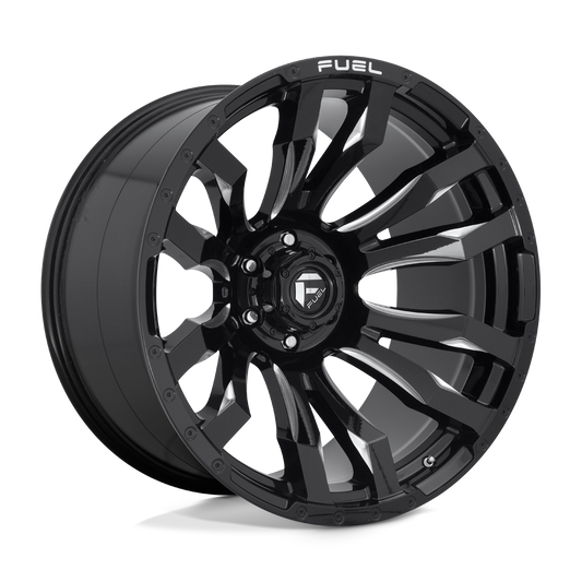 Fuel D673 BLITZ GLOSS BLACK MILLED