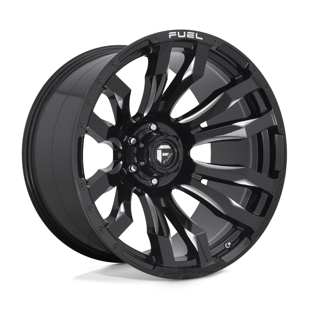 Fuel D673 BLITZ GLOSS BLACK MILLED