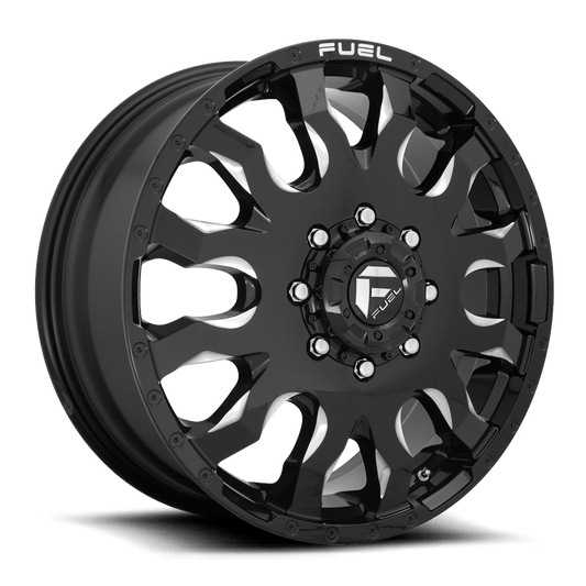 Fuel D673 BLITZ GLOSS BLACK MILLED
