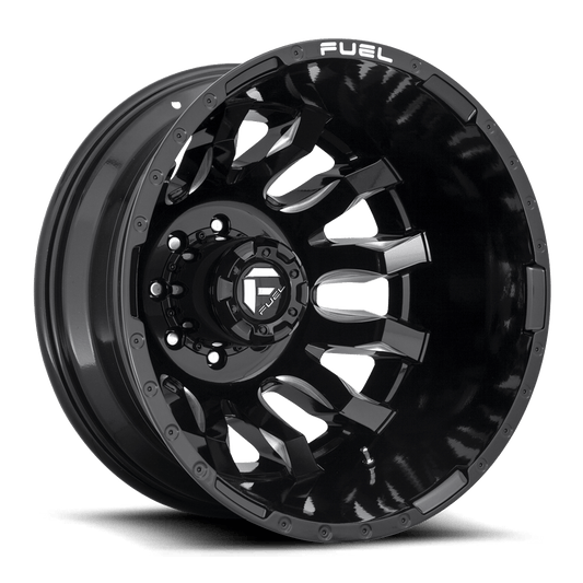 Fuel D673 BLITZ GLOSS BLACK MILLED