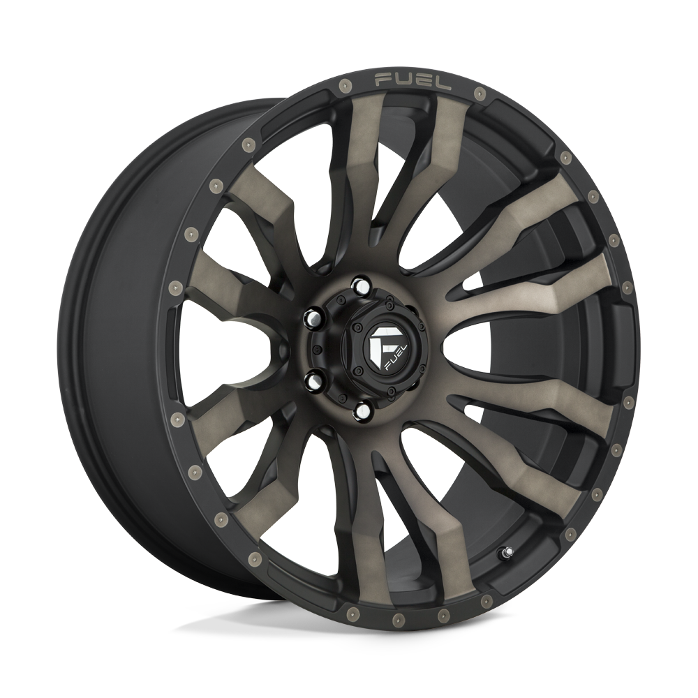 Fuel D674 BLITZ MATTE BLACK DOUBLE DARK TINT