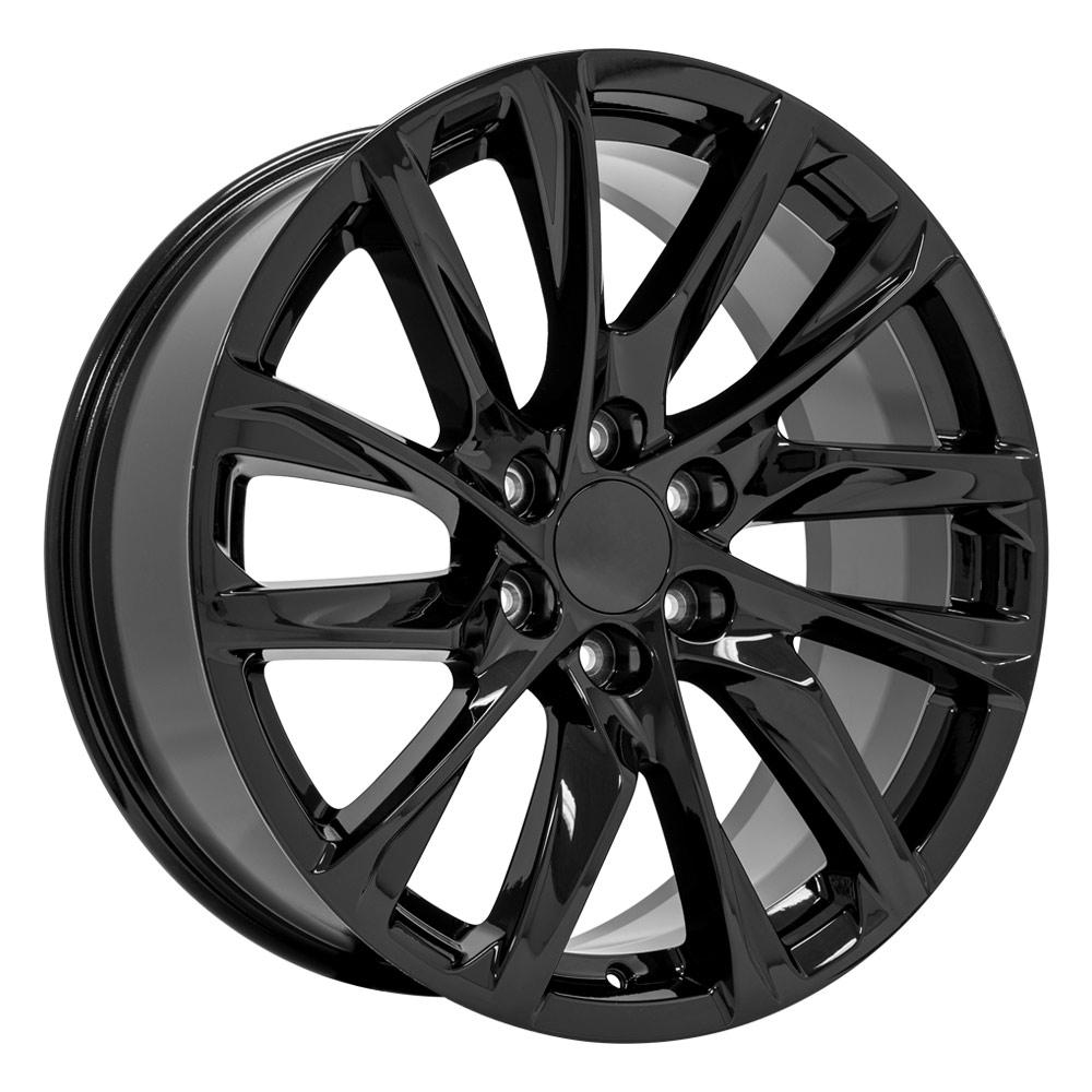OE WHEELS CA90 22x9 6X139.7 28 GLOSS BLACK