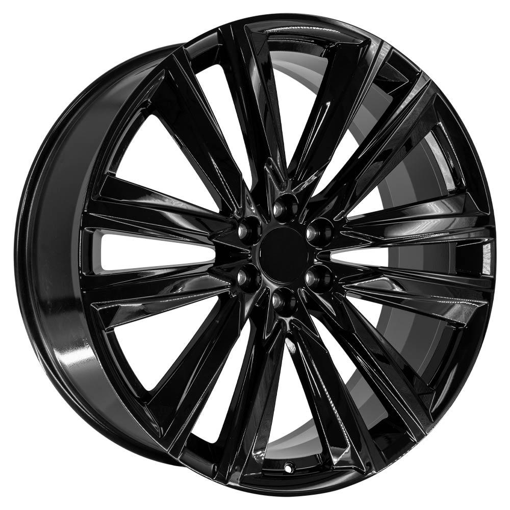 OE WHEELS CA91 26x10 6X139.7 28 GLOSS BLACK