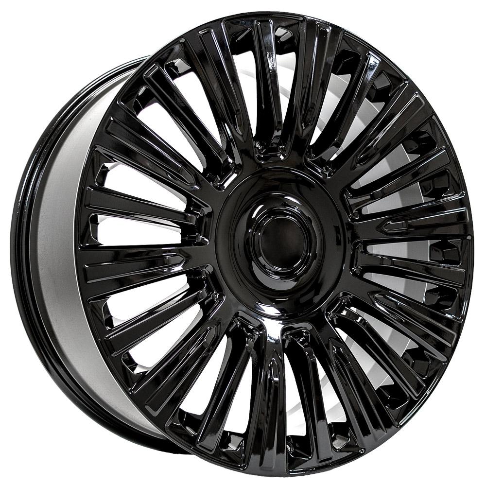 OE WHEELS CA92 22x9 6X139.7 28 GLOSS BLACK