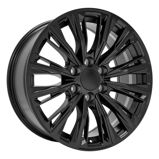 OE WHEELS CA93 20x9 6X139.7 28 SATIN BLACK