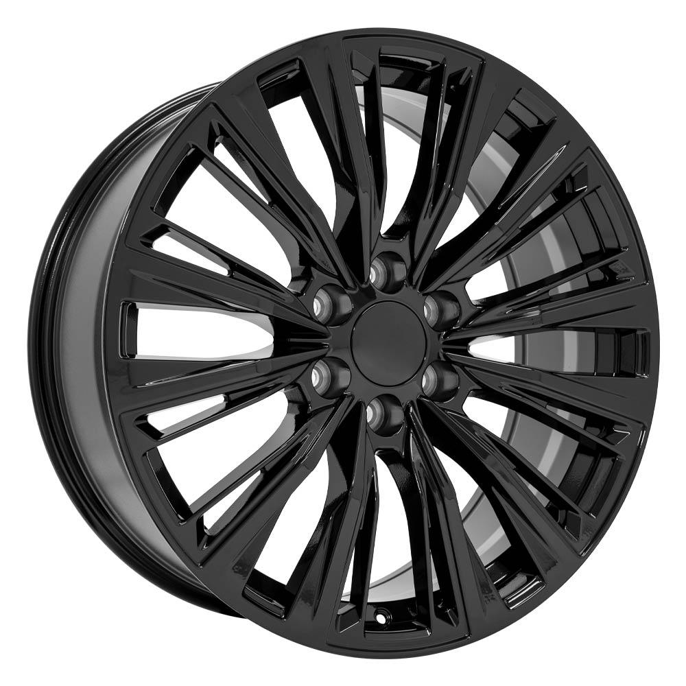OE WHEELS CA93 22x9 6X139.7 28 GLOSS BLACK
