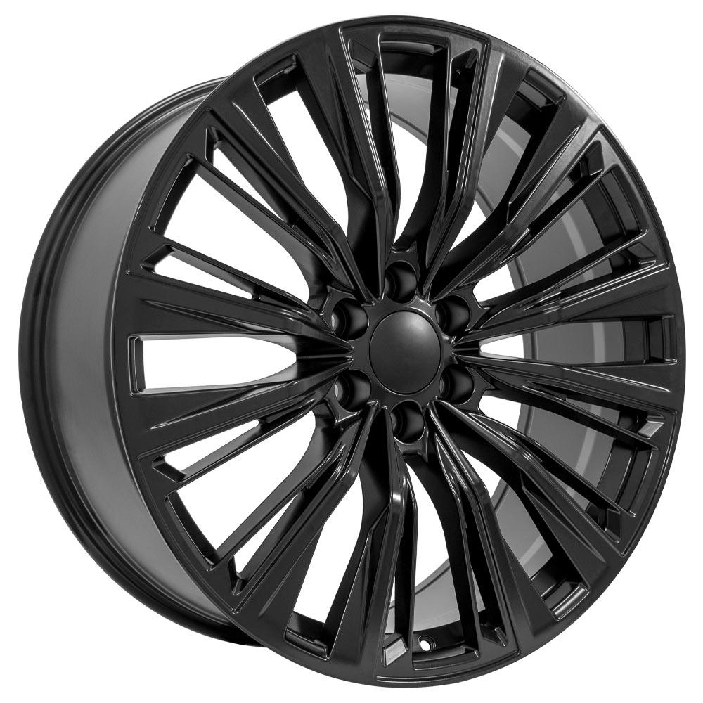 OE WHEELS CA93 24x10 6X139.7 28 SATIN BLACK